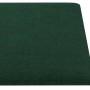 Wall panels 12 pcs dark green fabric 90x30 cm 3.24 m² by vidaXL, Wall covering - Ref: Foro24-343905, Price: 94,11 €, Discount: %