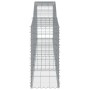 Gabion baskets 5 pcs arc shape iron 400x50x100/120 cm by vidaXL, Pots and planters - Ref: Foro24-3146999, Price: 764,99 €, Di...