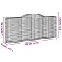 Gabion baskets 5 units, arched shape, iron, 400x50x160/180 cm by vidaXL, Pots and planters - Ref: Foro24-3147038, Price: 1,00...