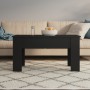 Mesa de centro madera contrachapada negro 101x49x52 cm de vidaXL, Mesas de centro - Ref: Foro24-809684, Precio: 67,40 €, Desc...