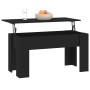 Mesa de centro madera contrachapada negro 101x49x52 cm de vidaXL, Mesas de centro - Ref: Foro24-809684, Precio: 67,40 €, Desc...