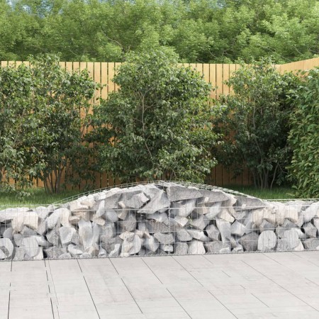 Gabion baskets 20 pcs arc shape iron 400x50x40/60 cm by vidaXL, Pots and planters - Ref: Foro24-3146967, Price: 1,00 €, Disco...