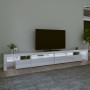 TV cabinet with bright white LED lights 290x36.5x40 cm by vidaXL, TV Furniture - Ref: Foro24-3152806, Price: 249,65 €, Discou...