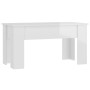 Couchtisch aus glänzend weißem Sperrholz, 101 x 49 x 52 cm von vidaXL, Couchtisch - Ref: Foro24-809689, Preis: 72,37 €, Rabat...