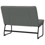 Banco de tela gris oscuro 100x75x76 cm de vidaXL, Bancos - Ref: Foro24-351322, Precio: 73,96 €, Descuento: %