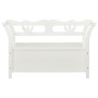 Solid white fir wood bench 107x45x75.5 cm by vidaXL, Benches for halls and storage - Ref: Foro24-351773, Price: 182,87 €, Dis...