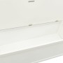 Solid white fir wood bench 107x45x75.5 cm by vidaXL, Benches for halls and storage - Ref: Foro24-351773, Price: 182,87 €, Dis...