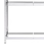 Tire shelves 2 levels 3 units steel 110x40x180 cm by vidaXL, Industrial shelving - Ref: Foro24-3154232, Price: 162,48 €, Disc...