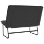 Banco de cuero sintético negro 100x75x76 cm de vidaXL, Bancos - Ref: Foro24-351336, Precio: 78,19 €, Descuento: %