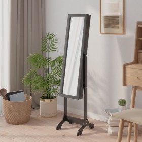 Black standing mirror 34x37x146 cm by vidaXL, Mirrors - Ref: Foro24-351764, Price: 97,99 €, Discount: %