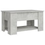 Couchtisch aus betongrauem Sperrholz, 79 x 49 x 41 cm von vidaXL, Couchtisch - Ref: Foro24-809714, Preis: 87,91 €, Rabatt: %