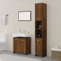 3-piece bathroom furniture set in brown oak plywood by vidaXL, Bathroom furniture - Ref: Foro24-3152718, Price: 131,70 €, Dis...