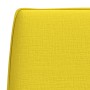 Banco de tela amarillo claro 100x75x76 cm de vidaXL, Bancos - Ref: Foro24-351329, Precio: 73,96 €, Descuento: %