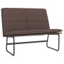 Brown synthetic leather bench 100x75x76 cm by vidaXL, Banks - Ref: Foro24-351338, Price: 77,90 €, Discount: %