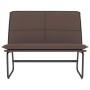 Brown synthetic leather bench 100x75x76 cm by vidaXL, Banks - Ref: Foro24-351338, Price: 77,90 €, Discount: %