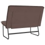 Brown synthetic leather bench 100x75x76 cm by vidaXL, Banks - Ref: Foro24-351338, Price: 77,90 €, Discount: %