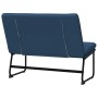 Banco de tela azul 100x75x76 cm de vidaXL, Bancos - Ref: Foro24-351328, Precio: 73,05 €, Descuento: %