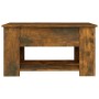 Smoked oak plywood coffee table 79x49x41 cm by vidaXL, Coffee table - Ref: Foro24-819275, Price: 80,74 €, Discount: %