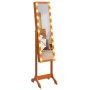 Standing mirror with LED 34x37x146 cm by vidaXL, Mirrors - Ref: Foro24-351768, Price: 127,99 €, Discount: %