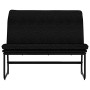 Black fabric bench 100x75x76 cm by vidaXL, Banks - Ref: Foro24-351323, Price: 94,63 €, Discount: %