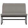 Taupe gray fabric bench 100x75x76 cm by vidaXL, Banks - Ref: Foro24-351326, Price: 72,84 €, Discount: %