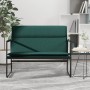 Dark green fabric bench 100x64x80 cm by vidaXL, Banks - Ref: Foro24-351355, Price: 65,33 €, Discount: %