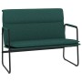 Banco de tela verde oscuro 100x64x80 cm de vidaXL, Bancos - Ref: Foro24-351355, Precio: 65,33 €, Descuento: %