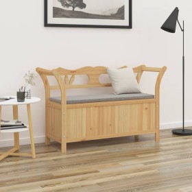 Solid fir wood bench 107x45x75.5 cm by vidaXL, Benches for halls and storage - Ref: Foro24-351777, Price: 151,55 €, Discount: %