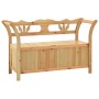 Solid fir wood bench 107x45x75.5 cm by vidaXL, Benches for halls and storage - Ref: Foro24-351777, Price: 146,99 €, Discount: %