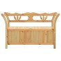 Solid fir wood bench 107x45x75.5 cm by vidaXL, Benches for halls and storage - Ref: Foro24-351777, Price: 146,99 €, Discount: %