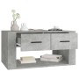 Concrete gray plywood coffee table 80x50x40 cm by vidaXL, Coffee table - Ref: Foro24-816532, Price: 69,99 €, Discount: %