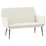 Cream velvet bench 108x79x79 cm by vidaXL, Banks - Ref: Foro24-351390, Price: 99,28 €, Discount: %