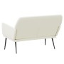 Cream velvet bench 108x79x79 cm by vidaXL, Banks - Ref: Foro24-351390, Price: 99,28 €, Discount: %