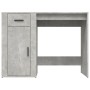 Escritorio de madera contrachapada gris hormigón 100x49x75 cm de vidaXL, Escritorios - Ref: Foro24-816788, Precio: 100,56 €, ...