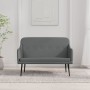 Dark gray fabric bench 110x76x80 cm by vidaXL, Banks - Ref: Foro24-351484, Price: 115,49 €, Discount: %