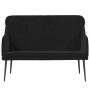 Banco de terciopelo negro 110x76x80 cm de vidaXL, Bancos - Ref: Foro24-351469, Precio: 149,70 €, Descuento: %