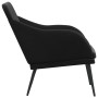 Banco de terciopelo negro 110x76x80 cm de vidaXL, Bancos - Ref: Foro24-351469, Precio: 149,70 €, Descuento: %