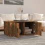 Couchtisch aus geräuchertem Eichensperrholz, 80 x 50 x 36 cm von vidaXL, Couchtisch - Ref: Foro24-816517, Preis: 44,48 €, Rab...