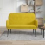 Yellow velvet bench 108x79x79 cm by vidaXL, Banks - Ref: Foro24-351420, Price: 147,55 €, Discount: %