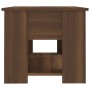 Mesa de centro madera contrachapada roble marrón 79x49x41 cm de vidaXL, Mesas de centro - Ref: Foro24-819277, Precio: 78,58 €...