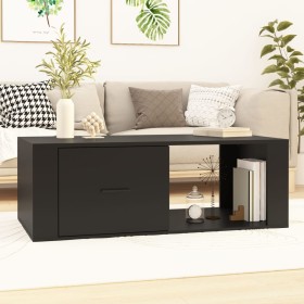 Black plywood coffee table 100x50.5x35 cm by vidaXL, Coffee table - Ref: Foro24-816537, Price: 58,99 €, Discount: %