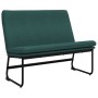 Banco de tela verde oscuro 100x75x76 cm de vidaXL, Bancos - Ref: Foro24-351325, Precio: 72,84 €, Descuento: %