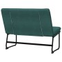 Banco de tela verde oscuro 100x75x76 cm de vidaXL, Bancos - Ref: Foro24-351325, Precio: 72,84 €, Descuento: %