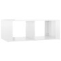 Glossy white plywood coffee table 100x50x36 cm by vidaXL, Coffee table - Ref: Foro24-816522, Price: 41,99 €, Discount: %