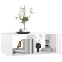 Glossy white plywood coffee table 100x50x36 cm by vidaXL, Coffee table - Ref: Foro24-816522, Price: 41,99 €, Discount: %