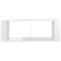 Glossy white plywood coffee table 100x50x36 cm by vidaXL, Coffee table - Ref: Foro24-816522, Price: 41,99 €, Discount: %