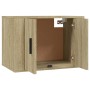 Mueble para TV de pared roble Sonoma 57x34,5x40 cm de vidaXL, Muebles TV - Ref: Foro24-816619, Precio: 46,60 €, Descuento: %