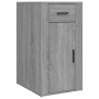 Gray Sonoma plywood desk cabinet 40x49x75 cm by vidaXL, Closets and storage - Ref: Foro24-816798, Price: 66,50 €, Discount: %