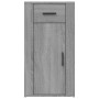 Gray Sonoma plywood desk cabinet 40x49x75 cm by vidaXL, Closets and storage - Ref: Foro24-816798, Price: 66,50 €, Discount: %