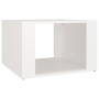 Mesita de noche madera contrachapada blanco 57x55x36 cm de vidaXL, Mesitas de noche - Ref: Foro24-816552, Precio: 41,12 €, De...